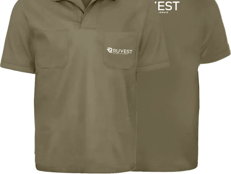 Peça de uniforme operacional produzida pela Ruvest Uniformes, em Londrina