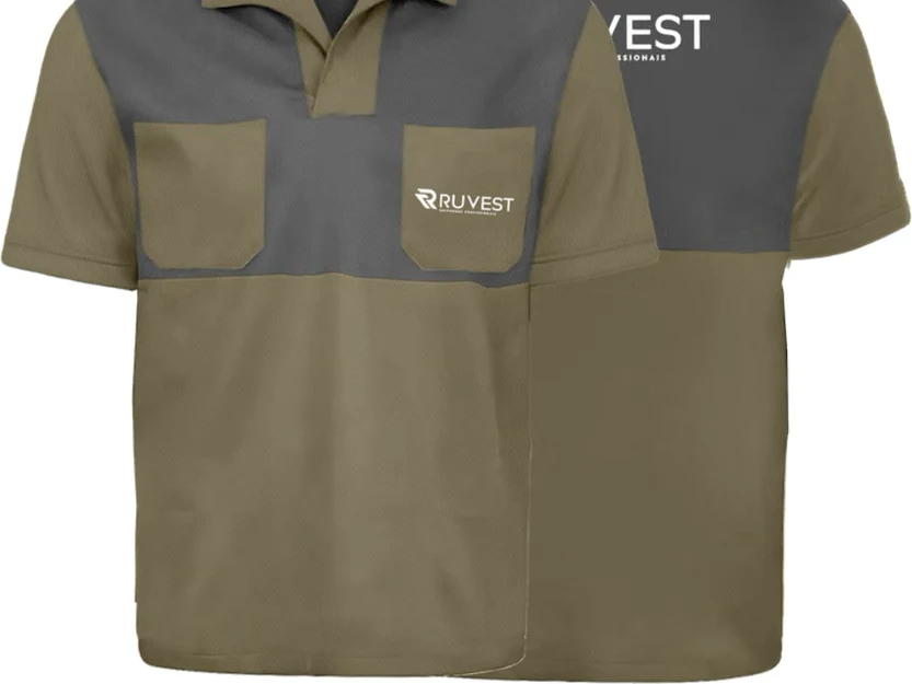 Peça de uniforme operacional produzida pela Ruvest Uniformes, em Londrina